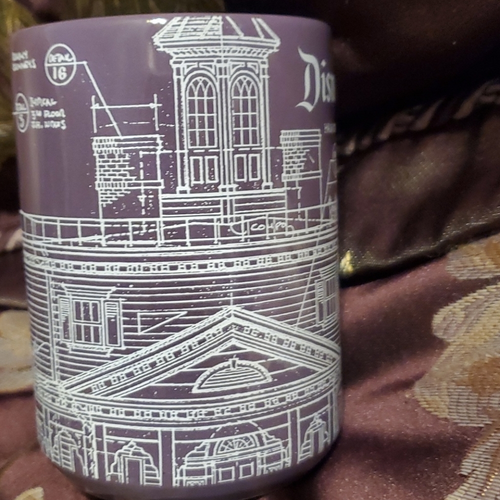Disneyland Resort Haunted Mansion Blueprints Mug - Picture 4 of 7